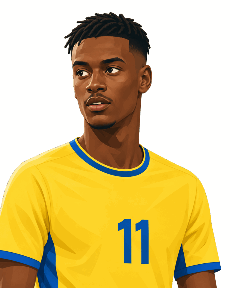 Alexander Isak illustration