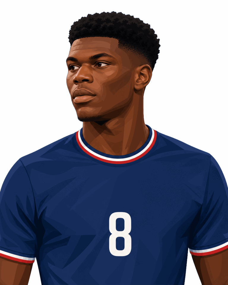 Aurelien Tchouameni illustration