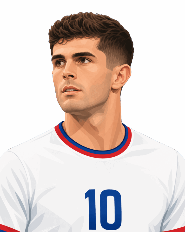 Christian Pulisic illustration