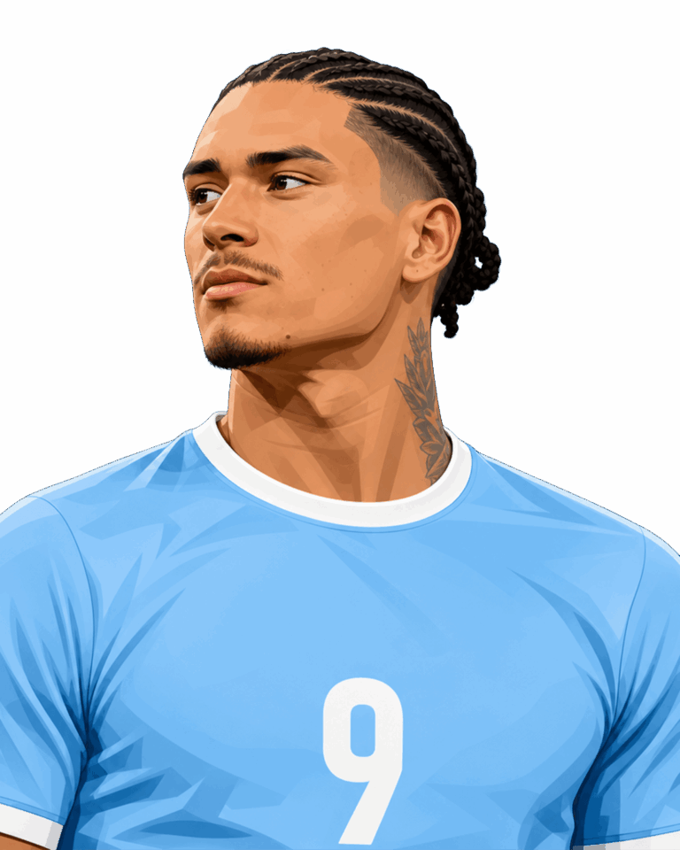 Darwin Nunez illustration