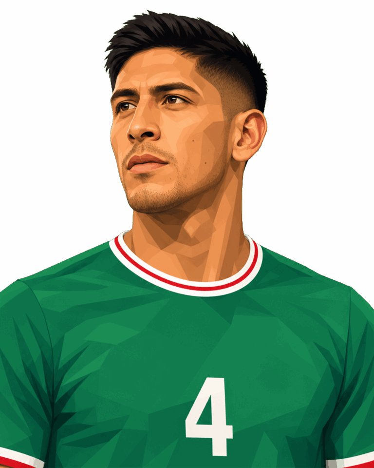 Edson Alvarez illustration