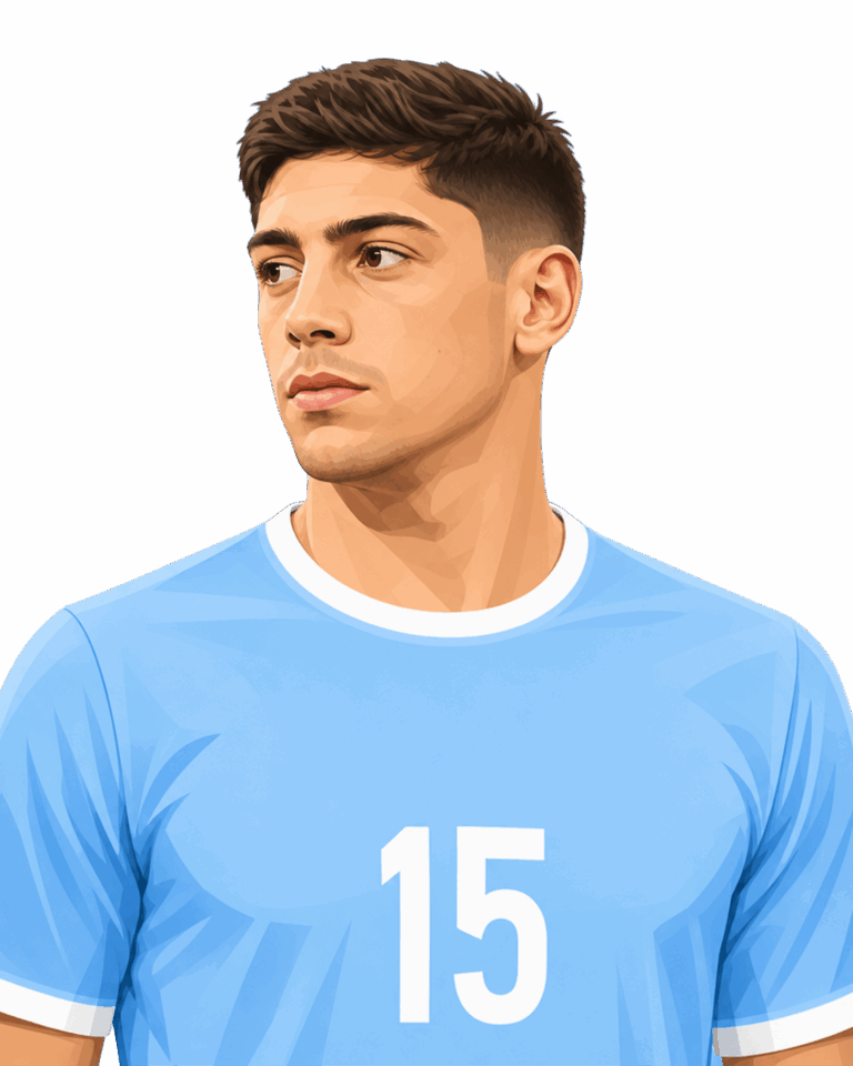 Federico Valverde illustration