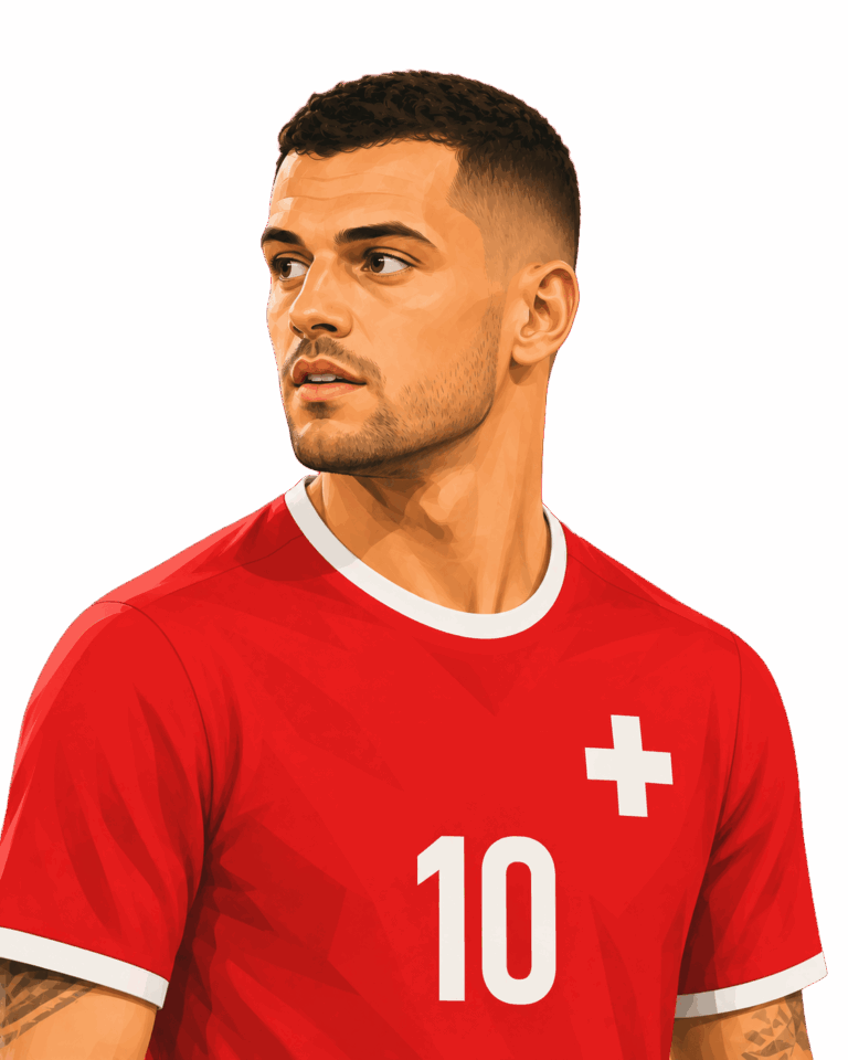Granit Xhaka illustration
