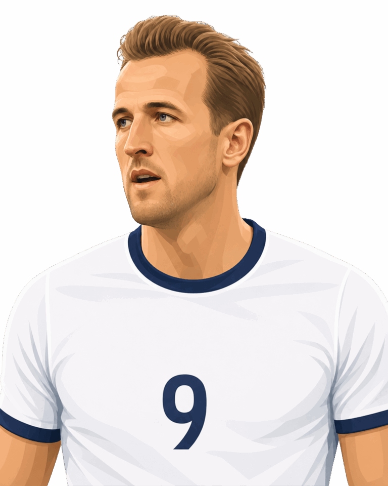 Harry Kane illustration