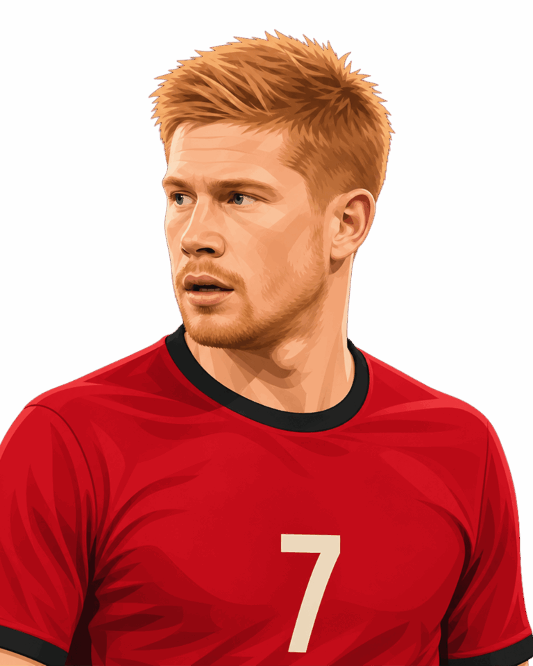 Kevin De Bruyne illustration