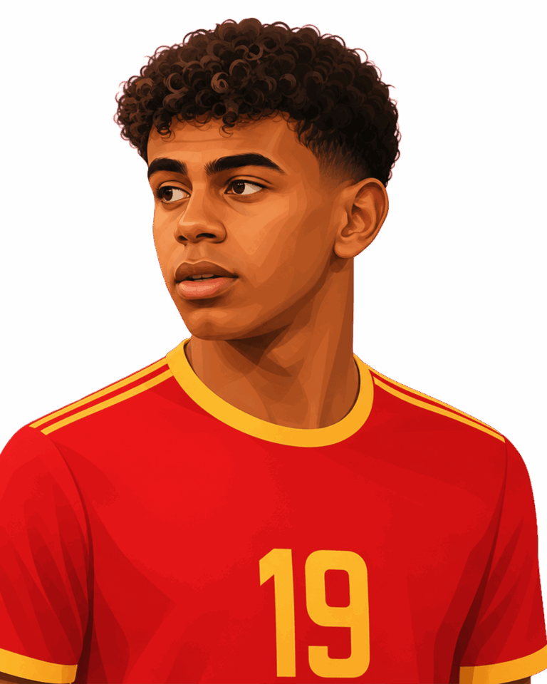 Lamine Yamal illustration