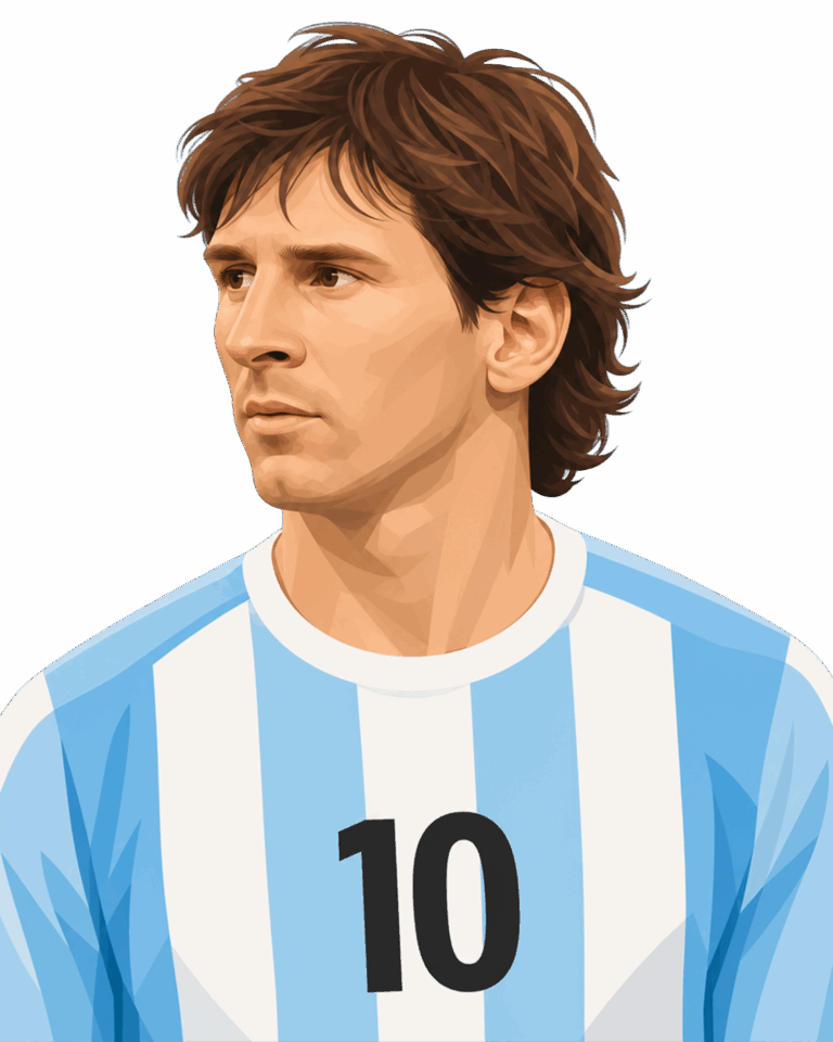 Lionel Messi illustration