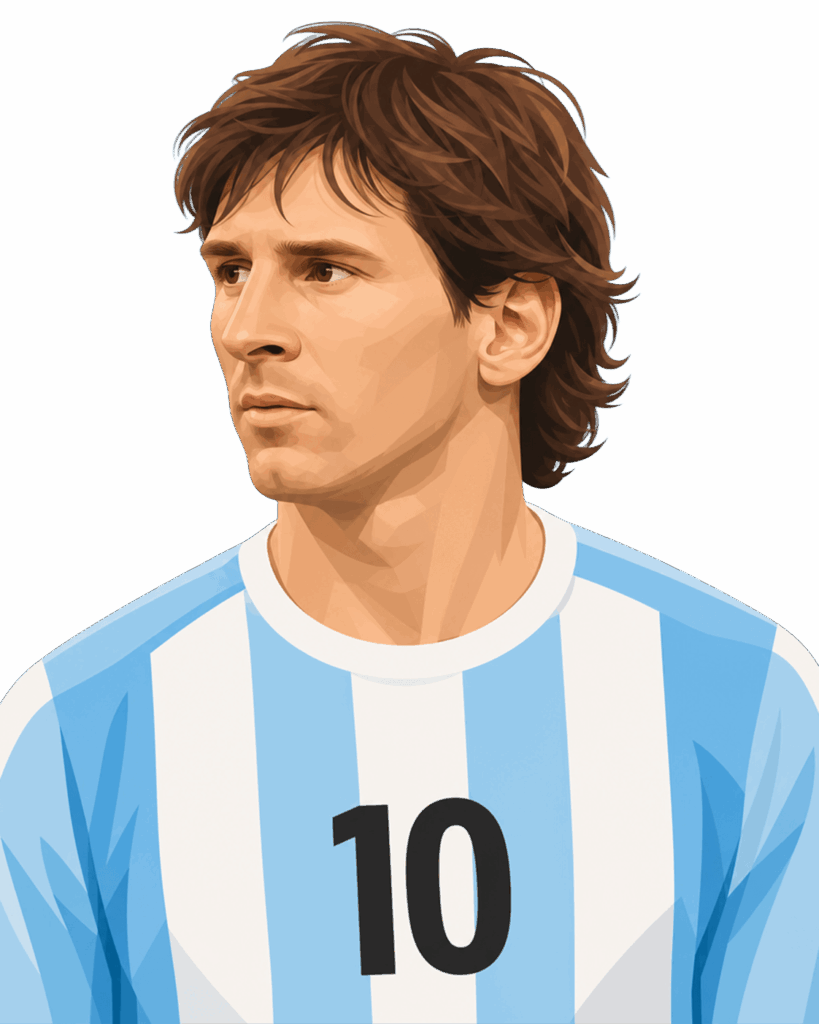 Lionel Messi illustration