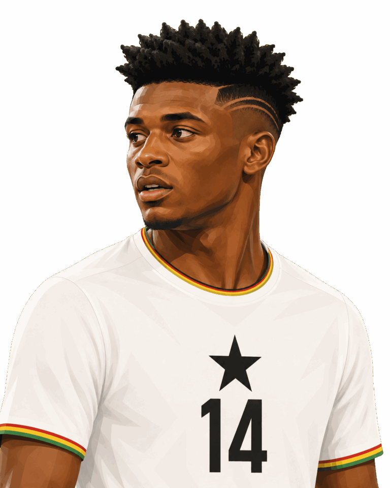 Mohammed Kudus illustration