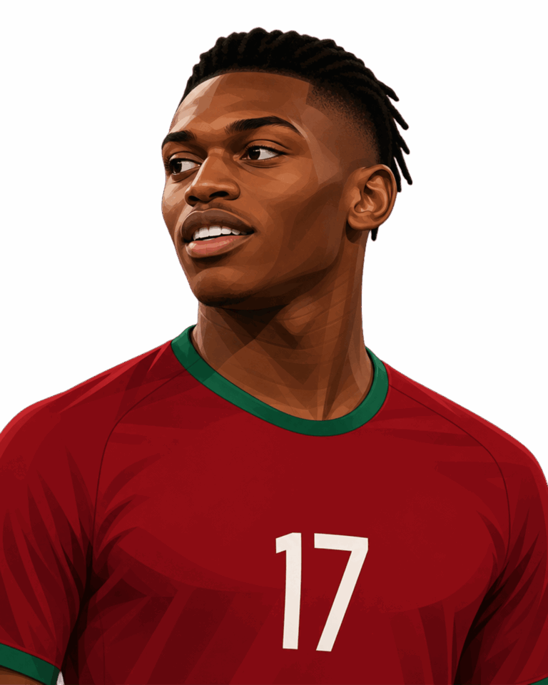 Rafael Leao illustration