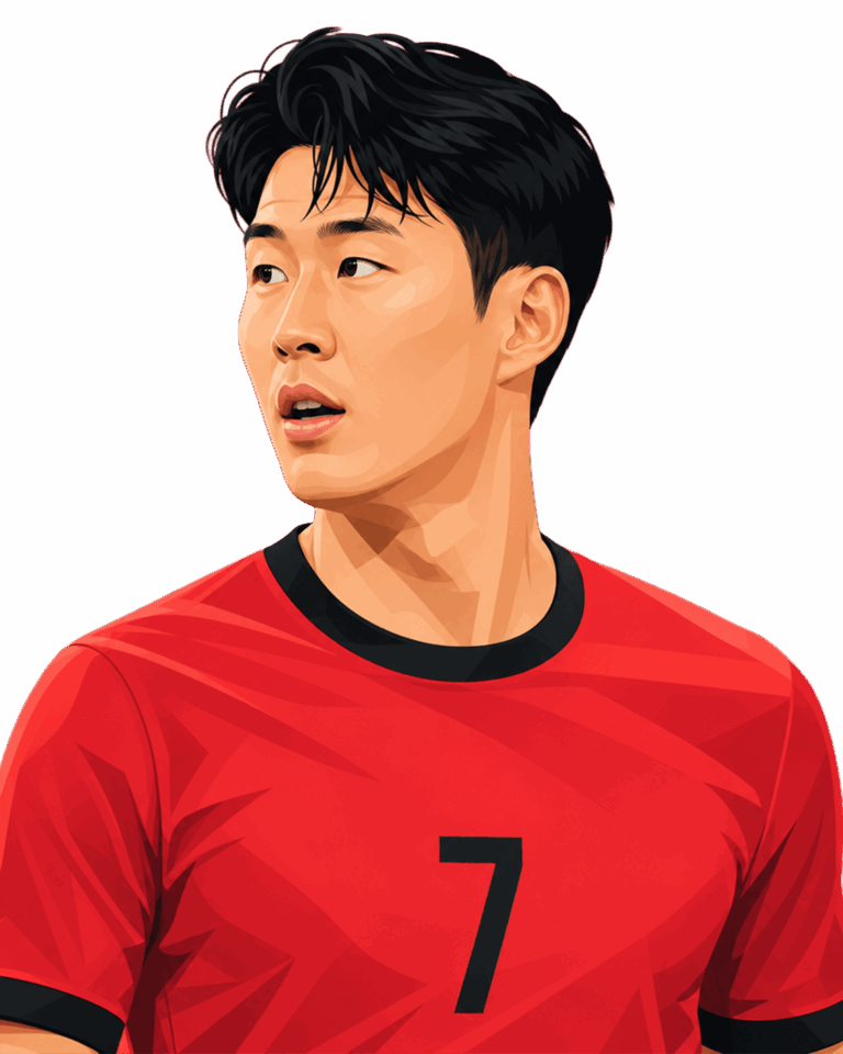 Son Heung-Min illustration