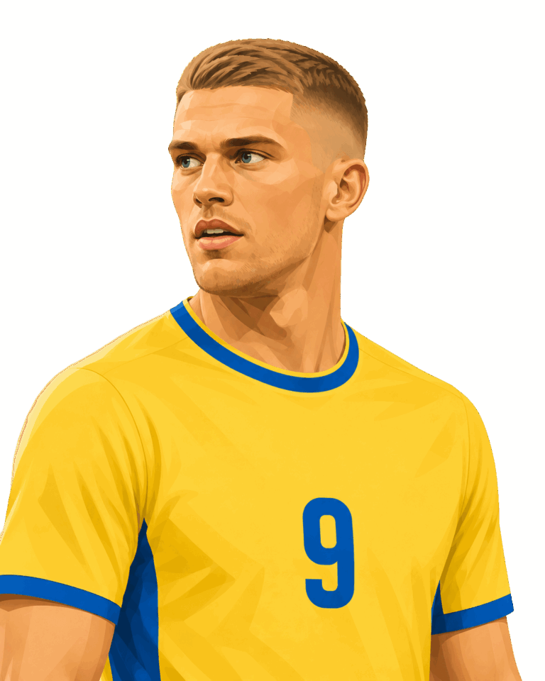 Viktor Gyokeres illustration