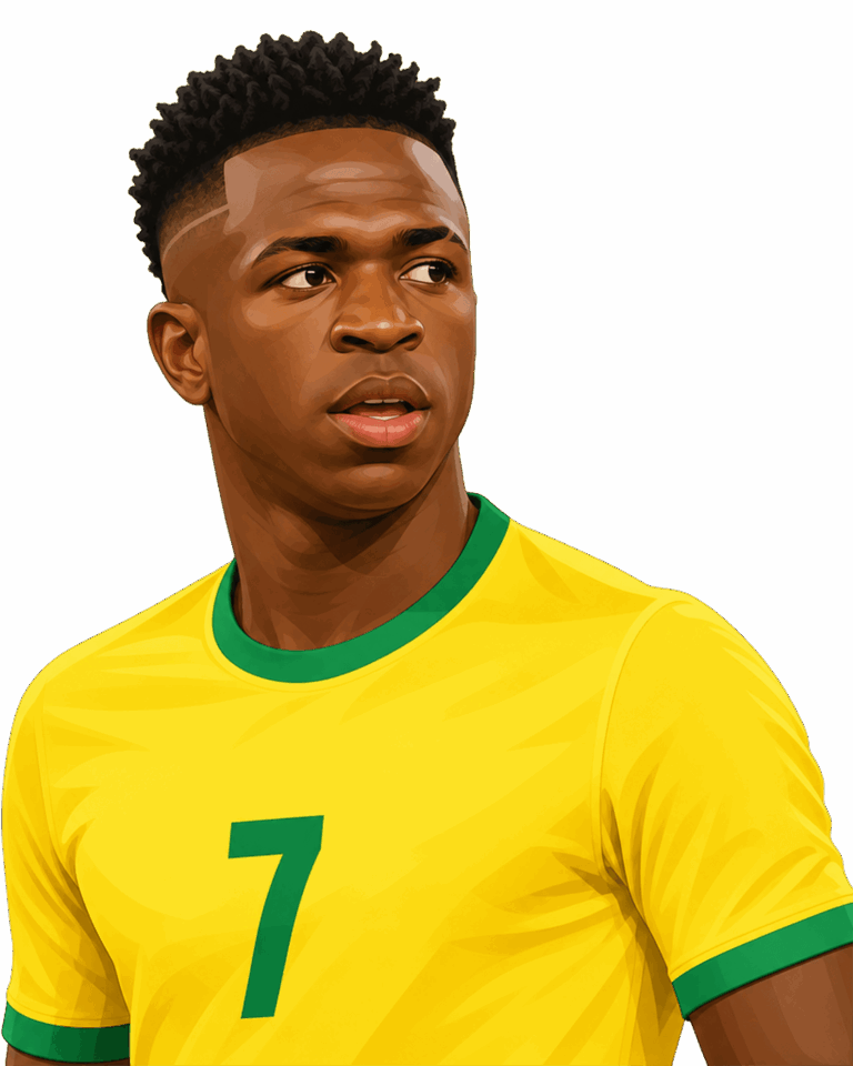 Vinícius Jr illustration