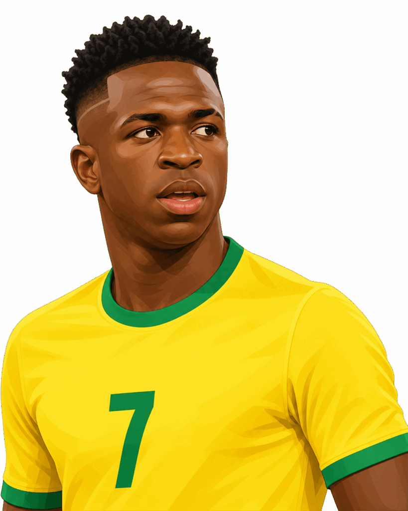 Vinícius Jr illustration